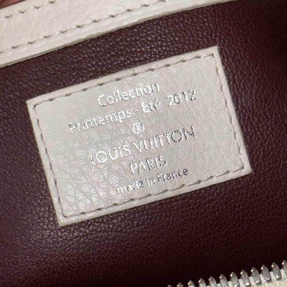 Louis Vuitton Limited Edition Rose Monogram Bouclettes Speedy Round Bag - Picture 13 of 16